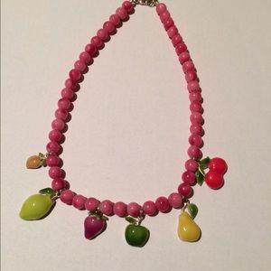 STILL AVAILABLE - Colorful Fruit Necklace